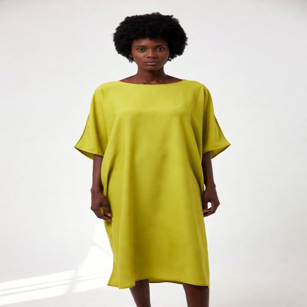 Jonkoso Premium Lime Green Twill Fabric